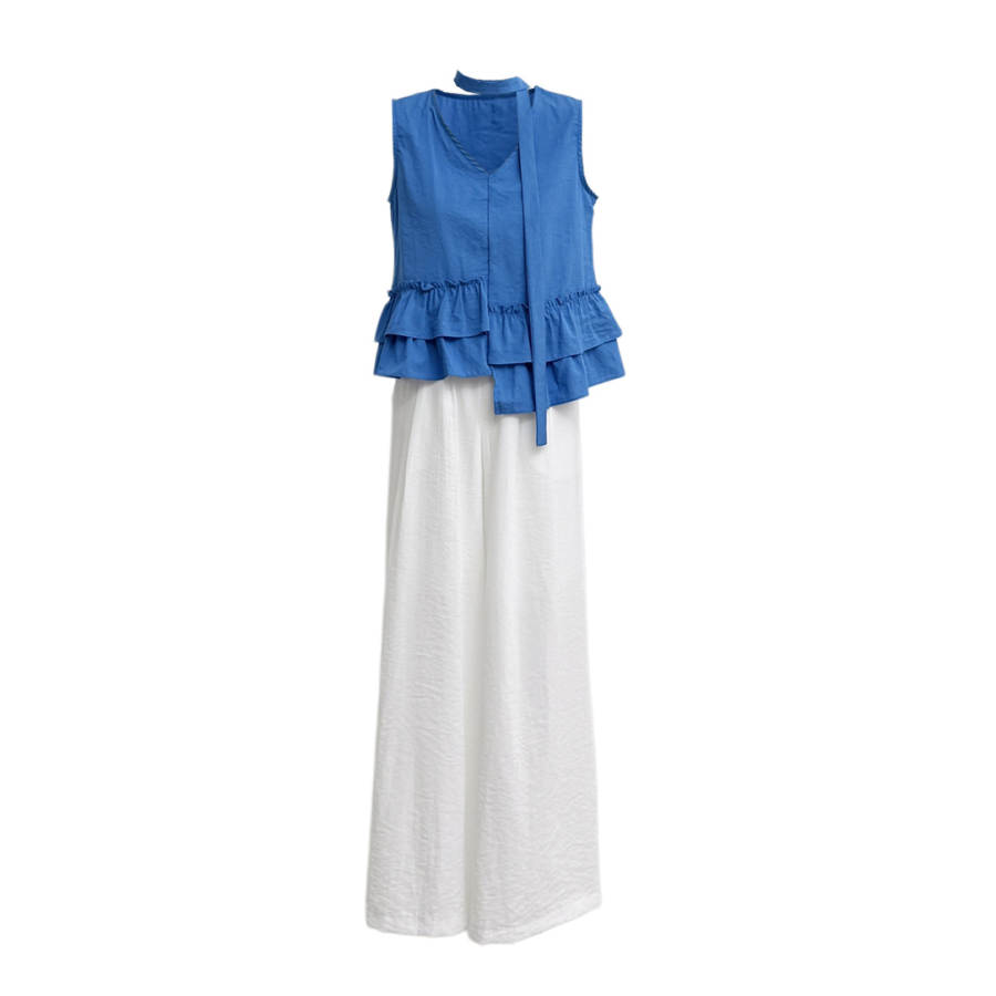 TUSHIFEI Casual Suits Women's V Neck Moderate
