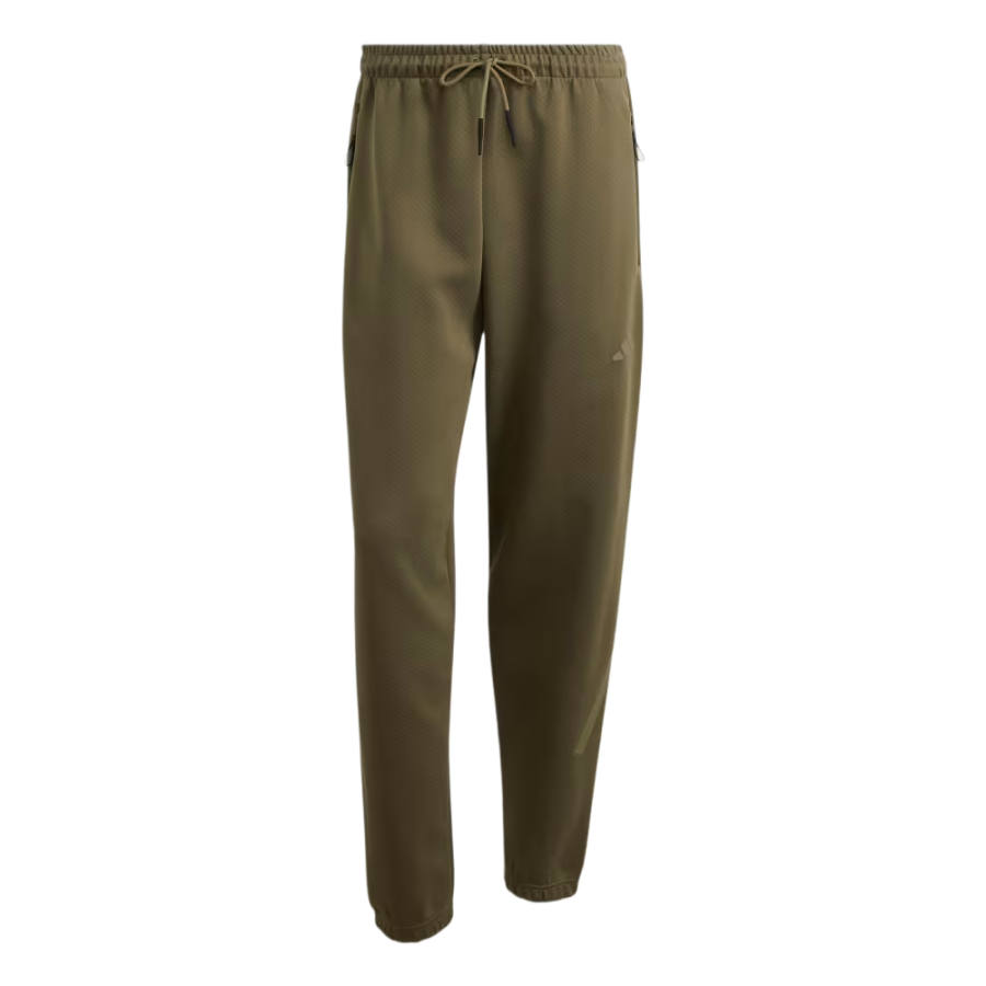 Adidas Adidas ZNE Knitted Sweatpants Men's Olive Moderate Cuffed Pants