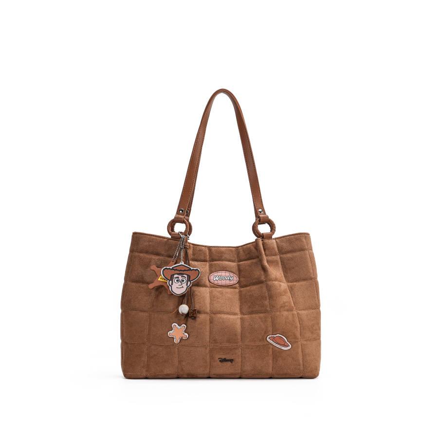 Disney Toy Story Shoulder Bags Brown Charm Included