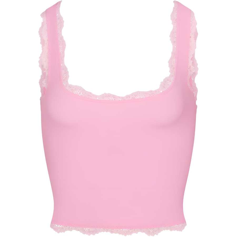 Skims Tank Tops Women's Bubblegum Tonal/Bubble Gum Tone Other