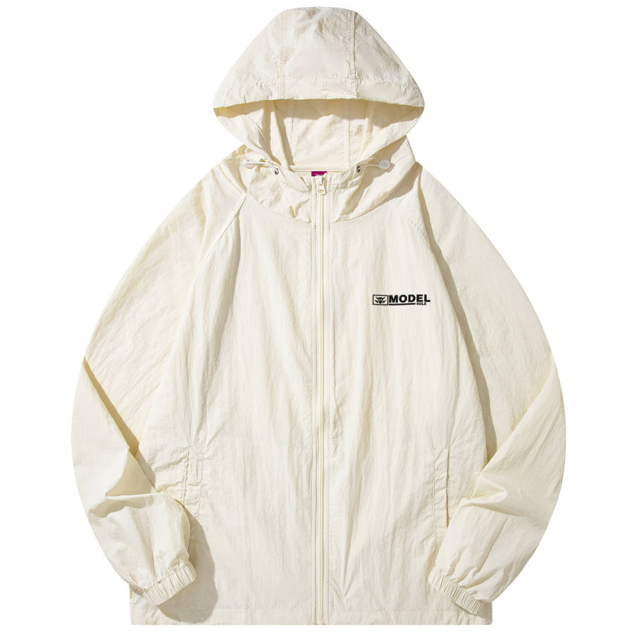 Disney Sun Protection Clothing Unisex Hooded Non Detachable Thin Straight Fit
