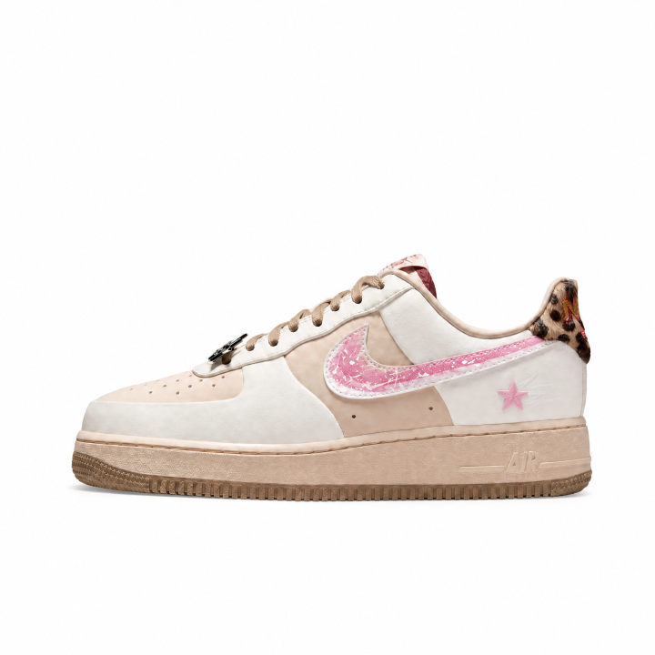 Nike Nike Air Force 1 Skateboard Shoes Women's Low Top Pink