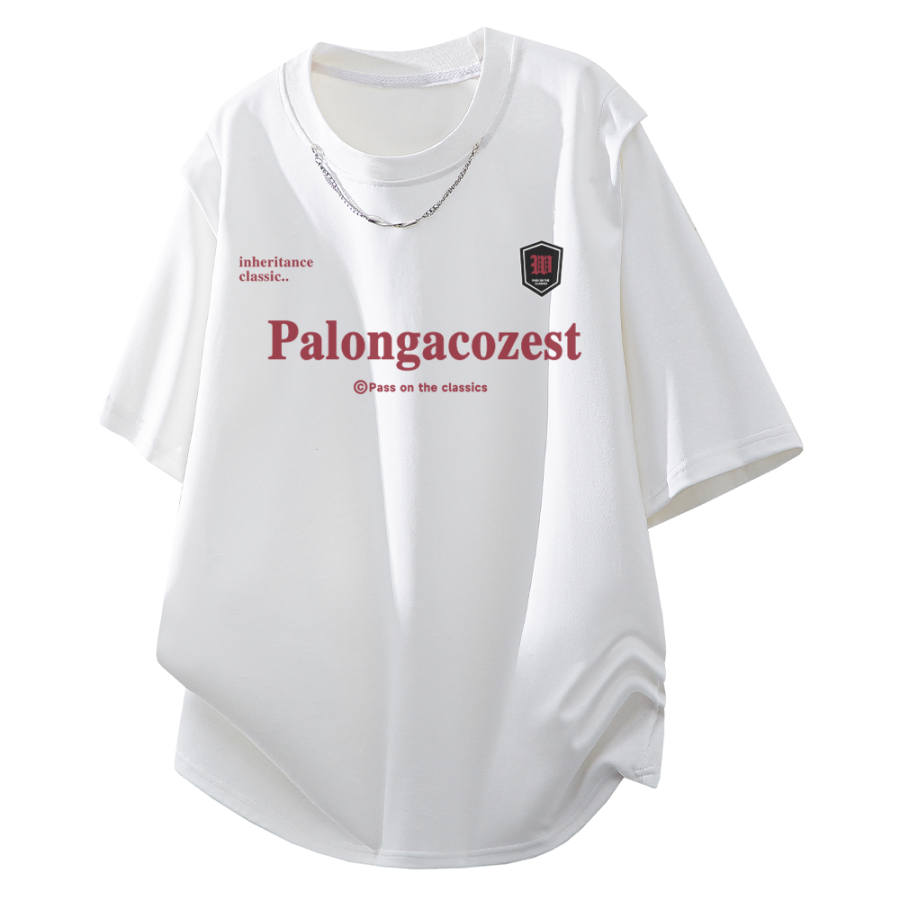 PAL ONGACO T Shirts Unisex Crew Neck Moderate Straight Fit
