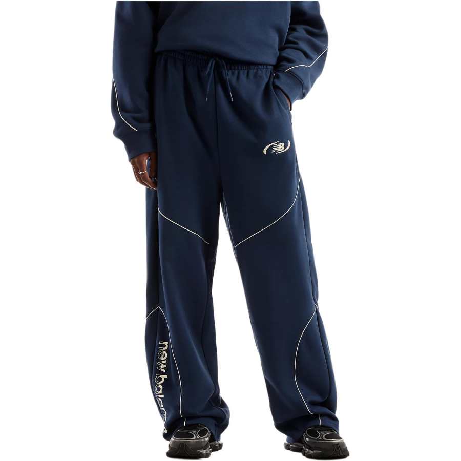 New Balance New Balance French Terry Sports Pants Men's Marine Blue Moderate