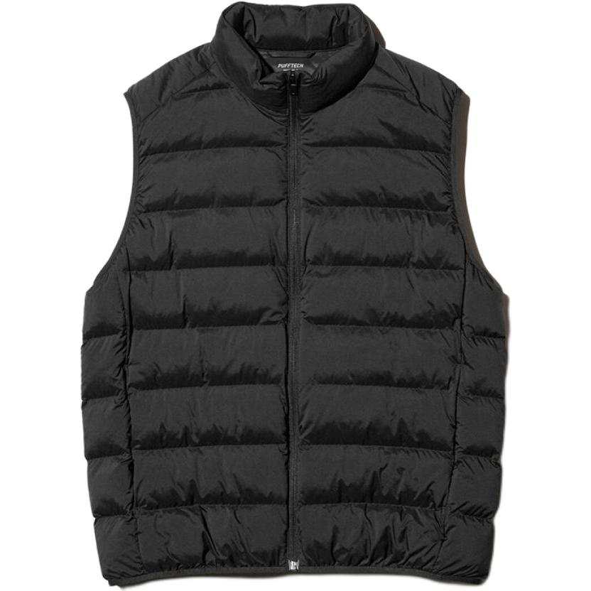UNIQLO SS26 Vests Men's Black Stand Collar