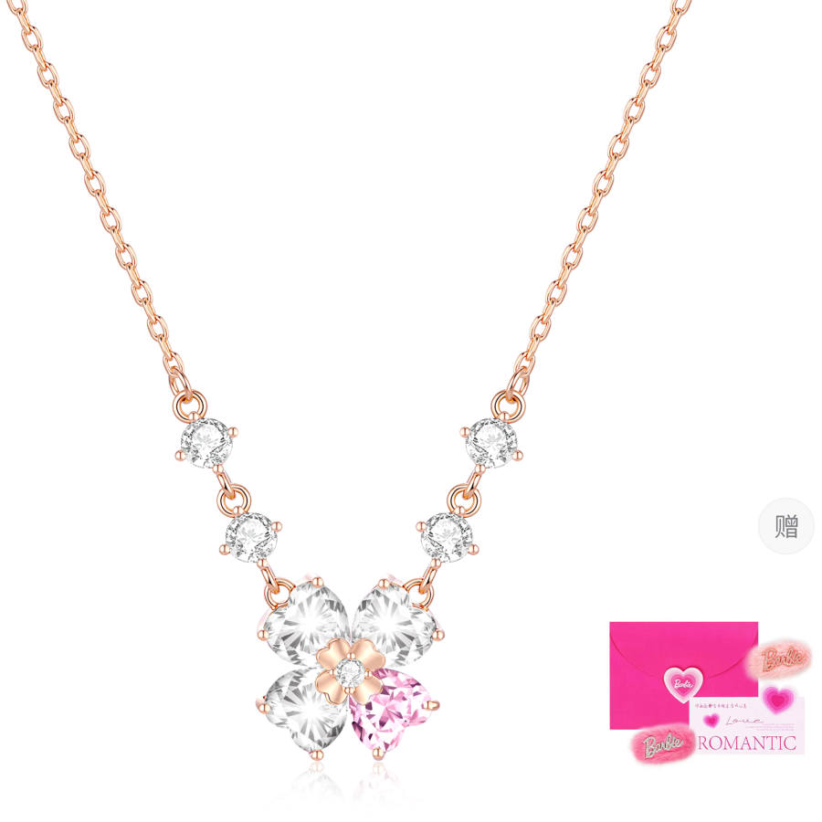 Barbie Crystal Necklaces Women's