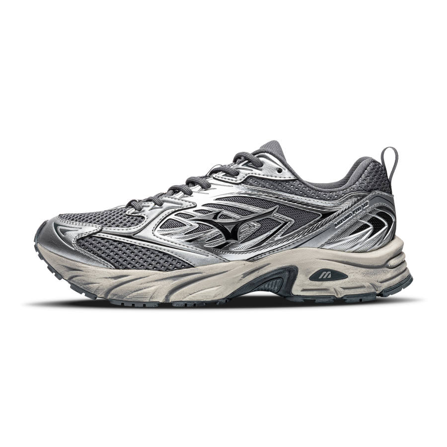 Mizuno FIYI V2 Running Shoes Unisex Low Top Silver Gray