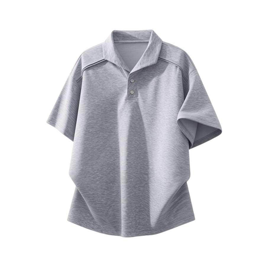GWAF T Shirts Unisex Lapel Moderate Straight Fit