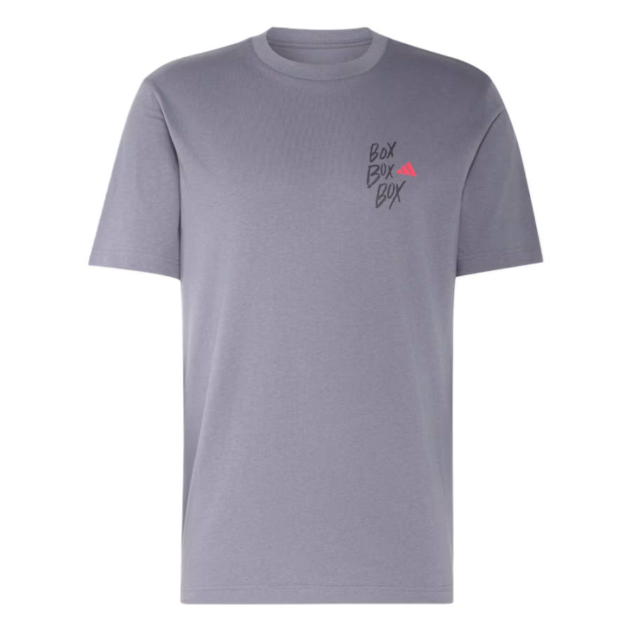 Adidas Adidas Motorsports T Shirts Men's Size 5 Gray Crew Neck Moderate