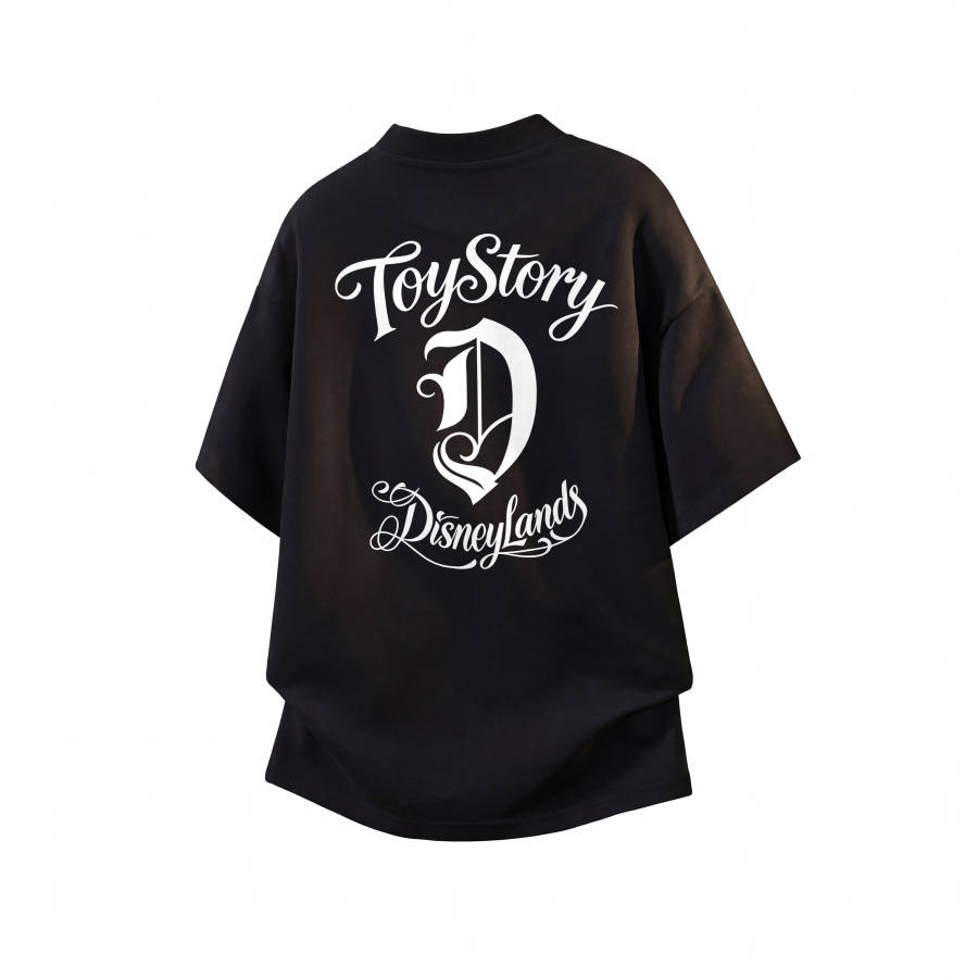 Disney T Shirts Unisex Crew Neck Thin Straight Fit