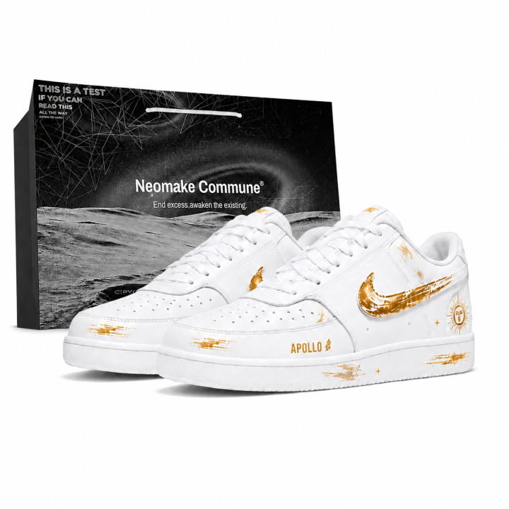 Nike Nike Court Vision 1 Skateboard Shoes Unisex Low Top White