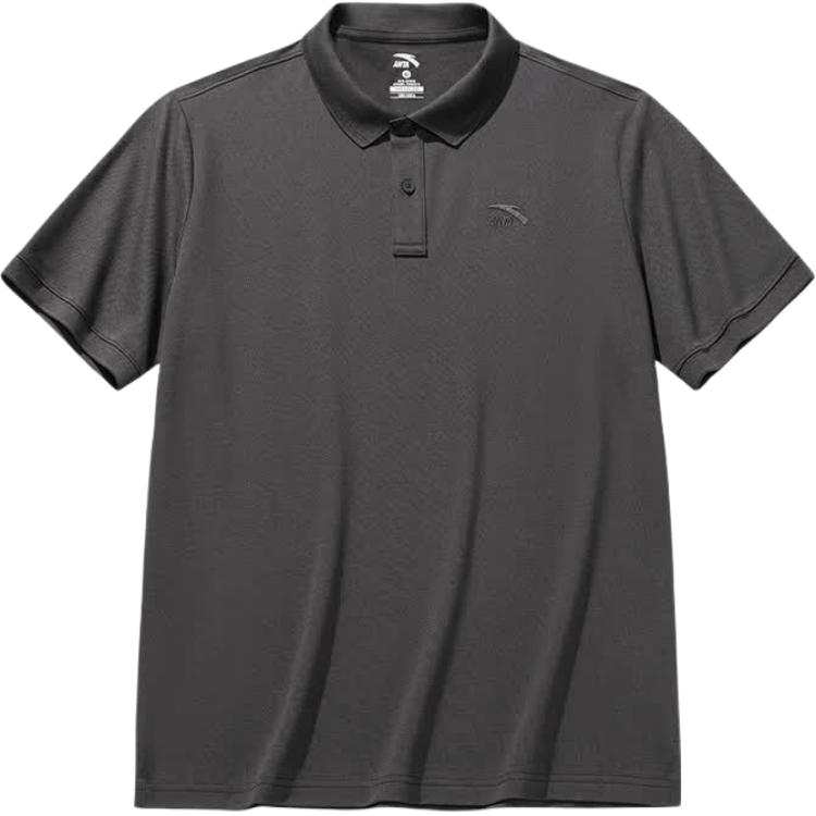 ANTA Life Collection Polo Shirts Men's Castle Gray Lapel Moderate Straight Fit