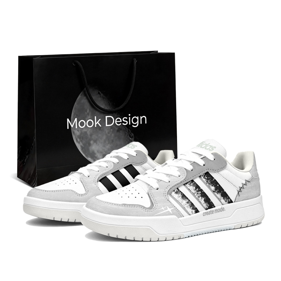 Adidas Adidas ENTRAP Skateboard Shoes Unisex Low Top White