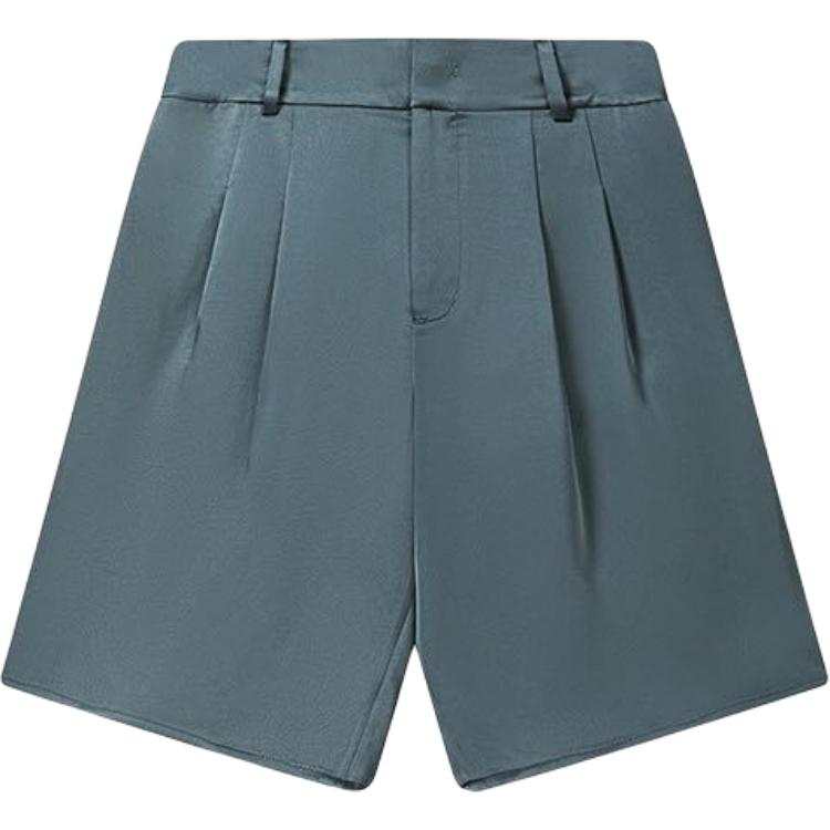 FILA X MOLANDI MILANO Casual Shorts Women's Dark Cyan Gray Moderate