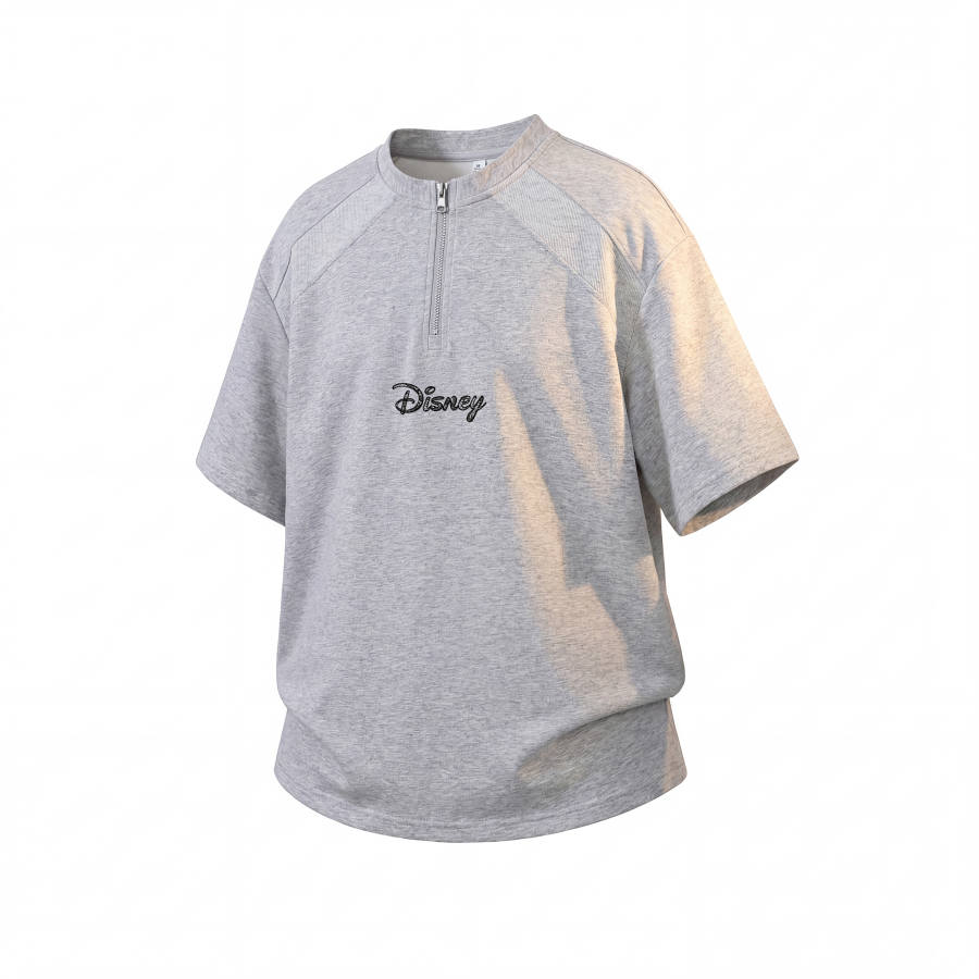 Disney T Shirts Unisex Crew Neck Thin Straight Fit