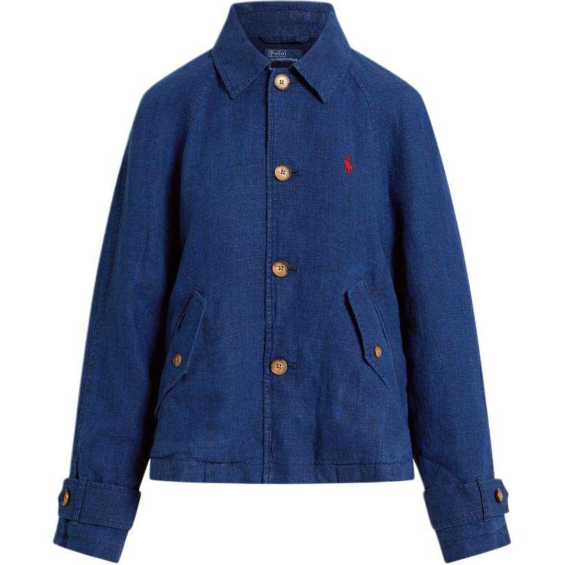 Polo Ralph Lauren Jackets Women's Indigo Lapel Moderate A Line