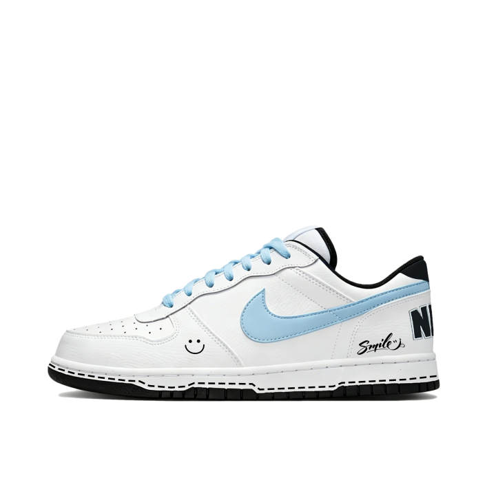 Nike Nike Big Skateboard Shoes Men's Low Top Blue, Black