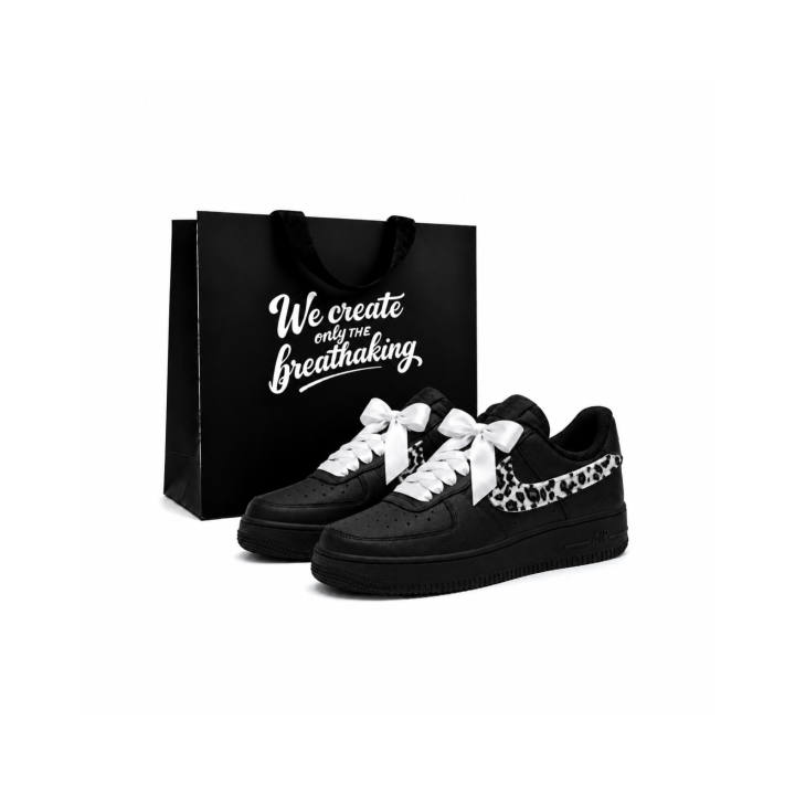Nike Nike Air Force 1 Skateboard Shoes Women's Low Top Black