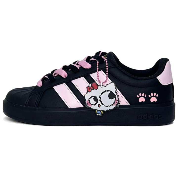Adidas Adidas Street Talk Skateboard Shoes Unisex Low Top Pink