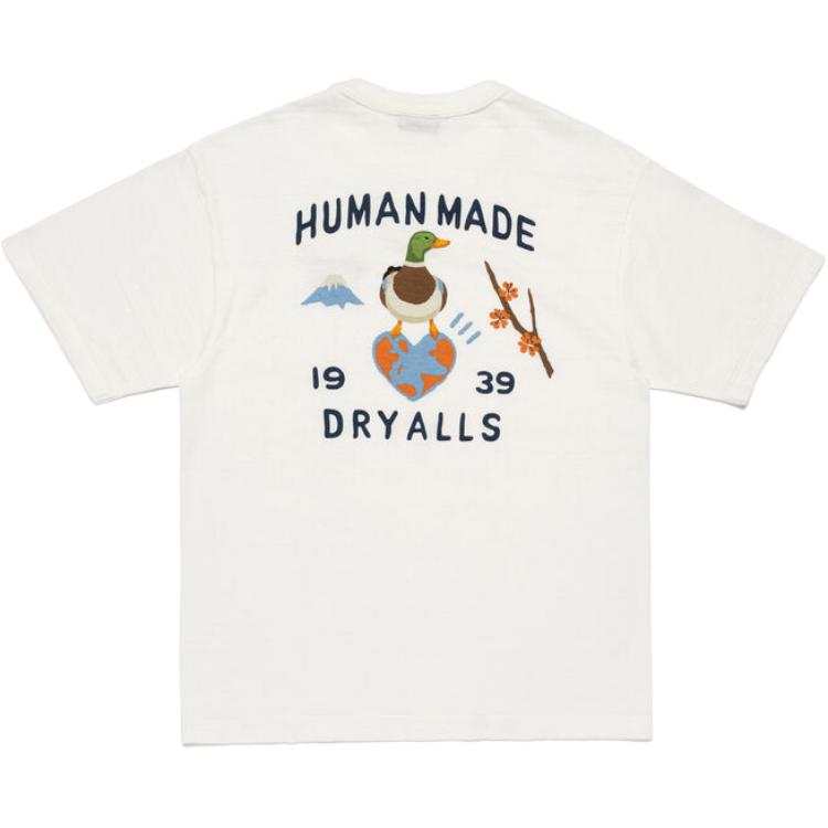 HUMAN MADE SS26 T Shirts Unisex Crew Neck Moderate Straight Fit