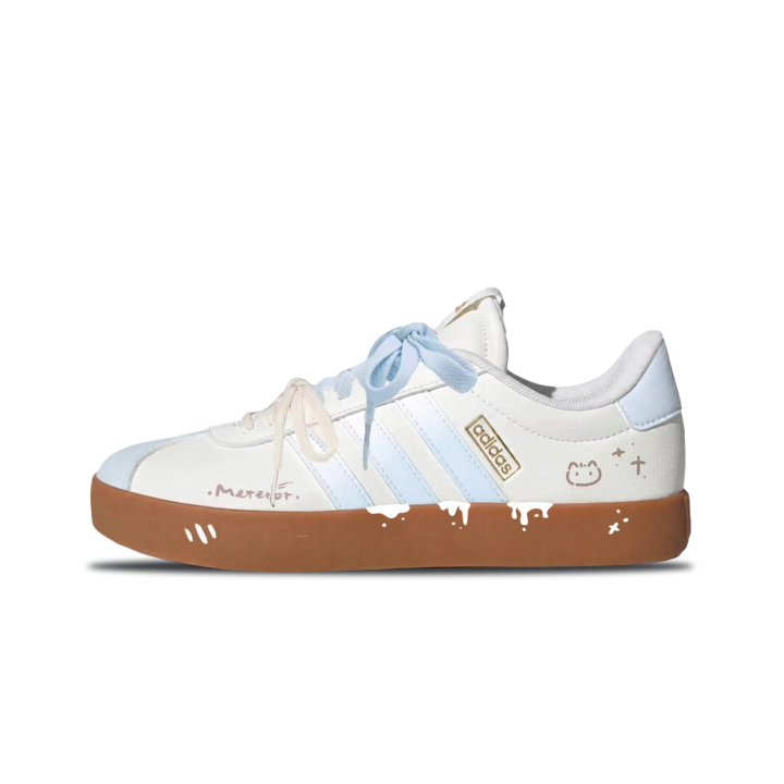 Adidas Adidas VL COURT 3.0 German Army Trainers Unisex Low Top Light Blue