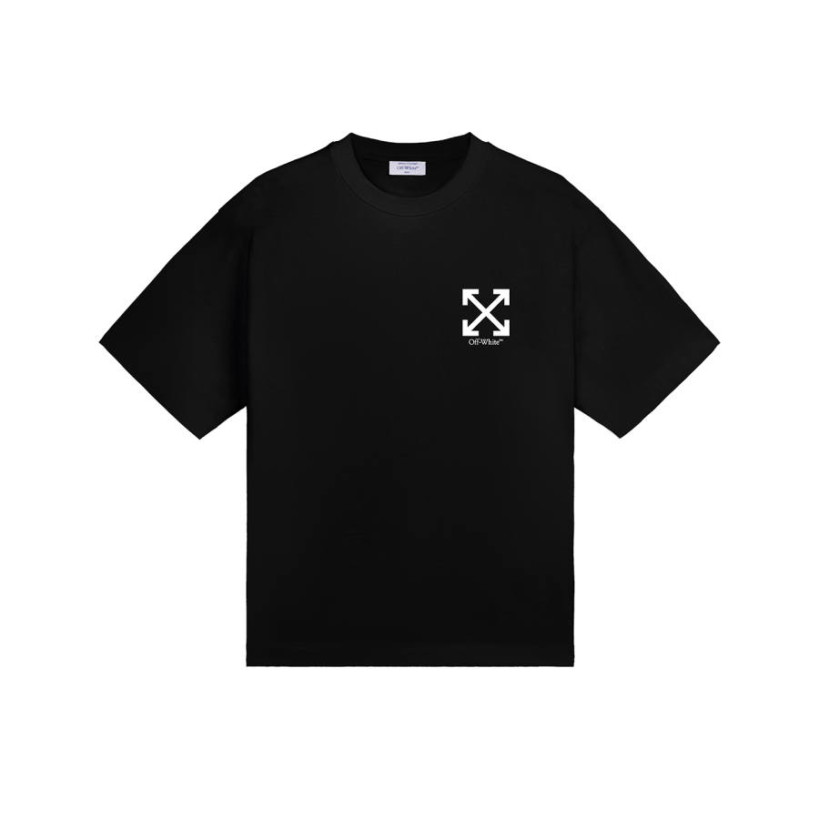 OFF-WHITE OFF WHITE T Shirts Unisex Crew Neck Moderate Heavyweight