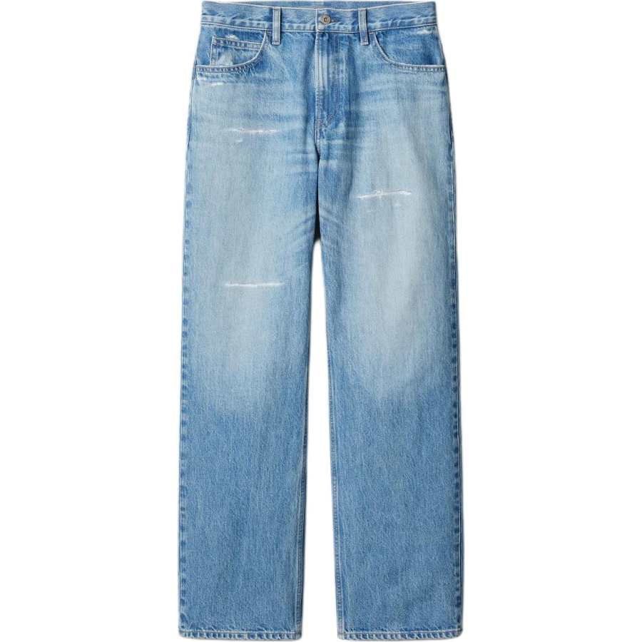 UNIQLO JW Anderson Jeans Men's Blue Moderate Straight Fit Pants