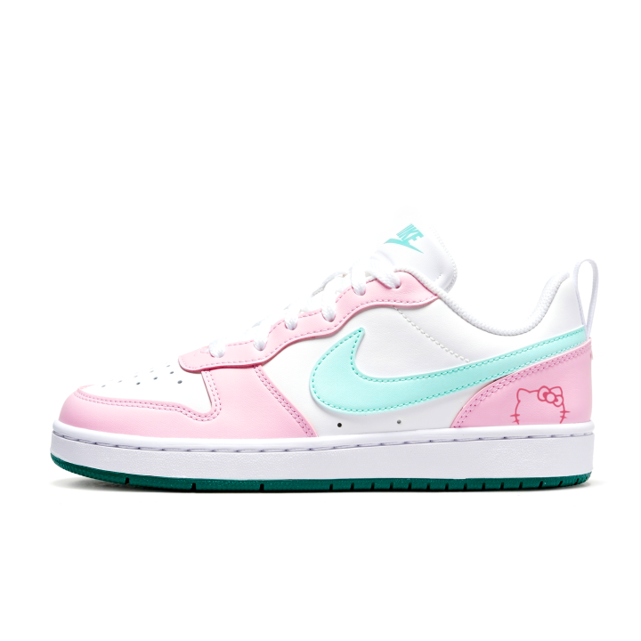 Nike Nike Court Borough Skateboard Shoes Women's Low Top Pink