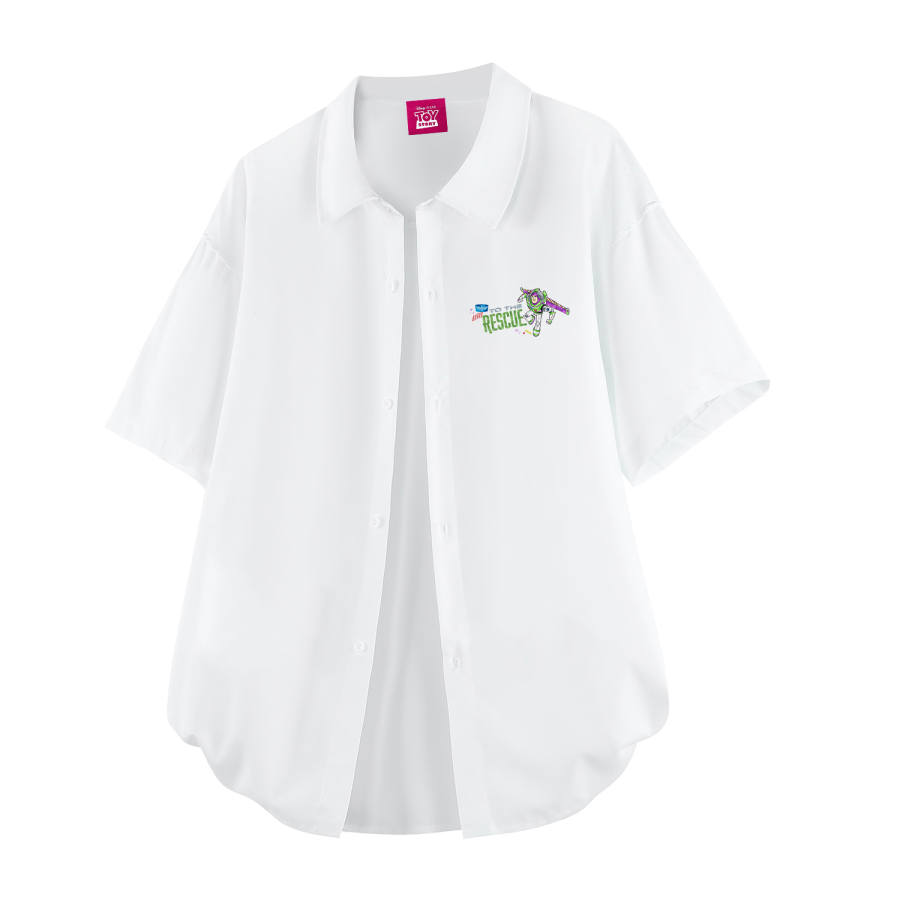 Disney Disney Shirts Unisex Lapel Thin Shirt
