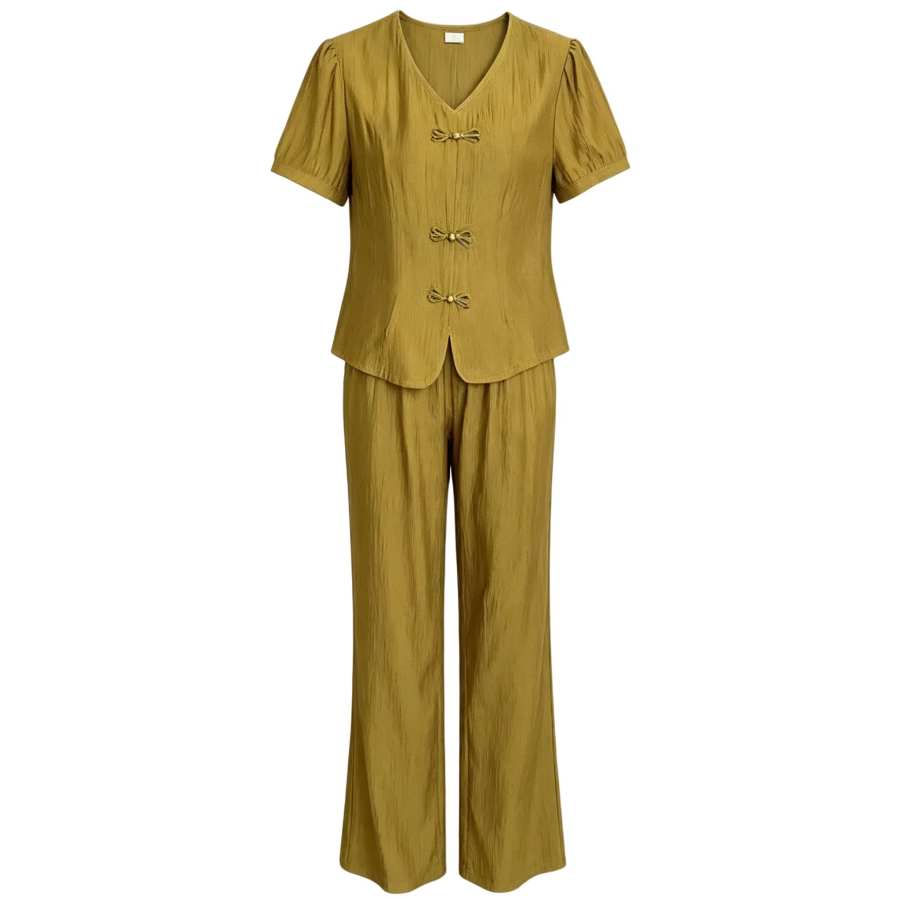 Sugarfunk Casual Suits Women's V Neck Thin