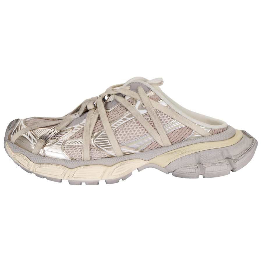 Balenciaga 3XL Extreme Laces Low top Chunky Sneakers Men's Egg Shell Yellow