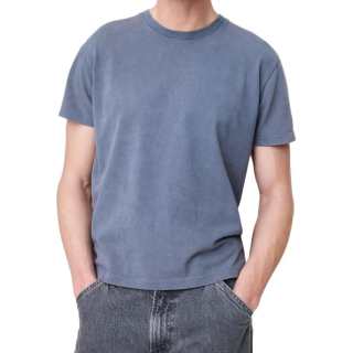 Banana Republic T Shirts Men's Dark Denim Blue Crew Neck Moderate