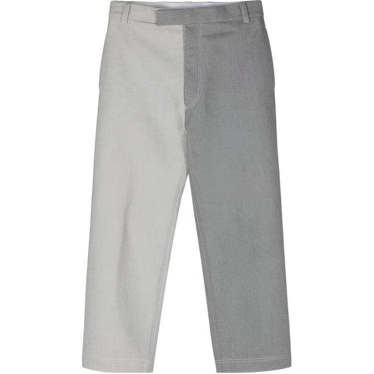 THOM BROWNE THOM BROWNE Two Toned Mid Rise Jeans