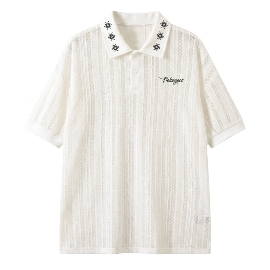PAL ONGACO Polo Shirts Unisex Lapel Thin Other