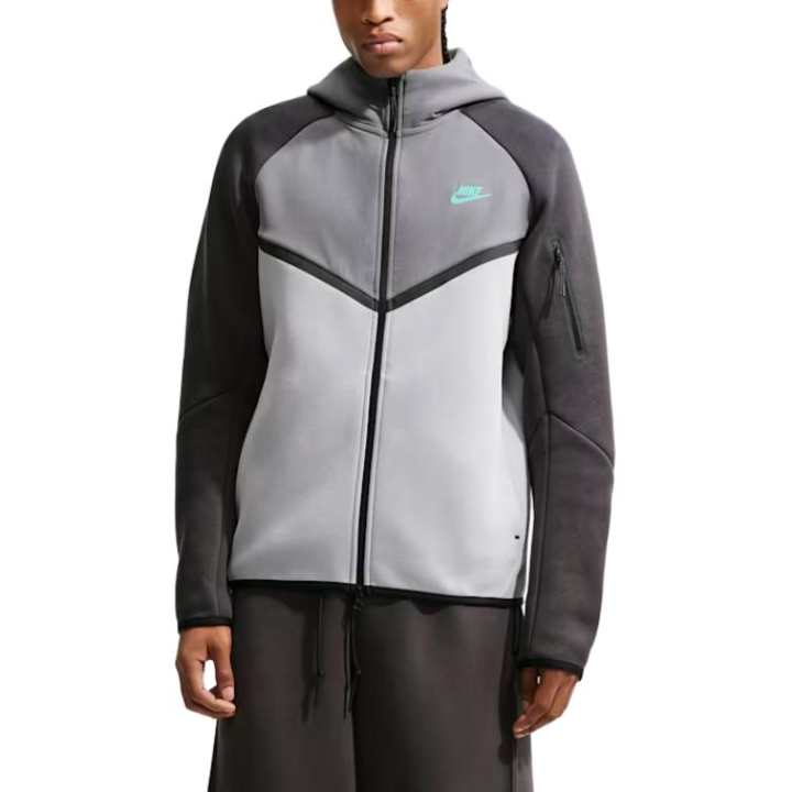 Nike Nike WINDRUNNER Jackets Men's Wolf Gray/Smoke Gray/Carbon Black Hooded Non Detachable Moderate Other