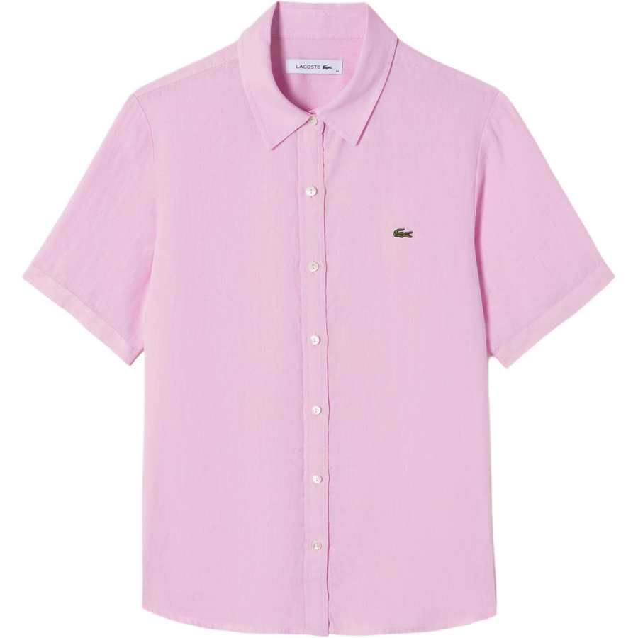 LACOSTE LACOSTE Shirts Women's Lapel