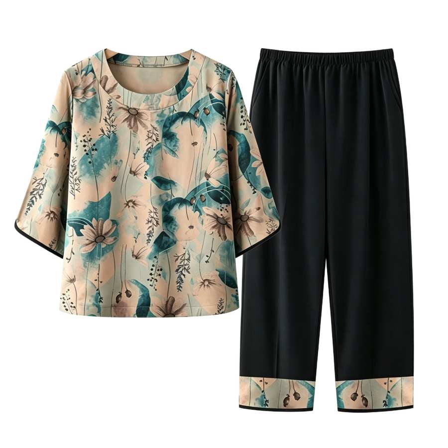 Sugarfunk Sugarfunk Casual Suits Women's Crew Neck Thin