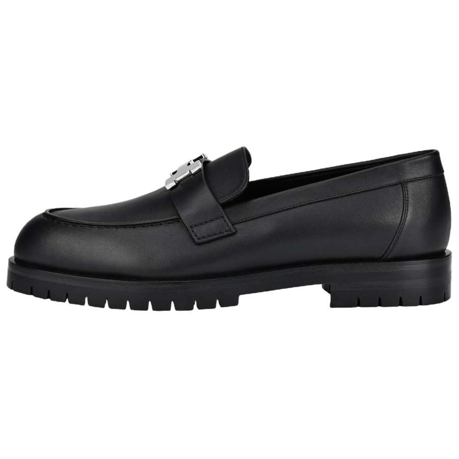 HERMES Faubourg Loafers Women's Black