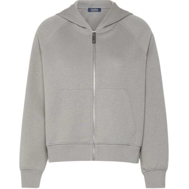 'S MAX MARA Sweatshirts Women's Light Gray Hooded Non Detachable Moderate Other