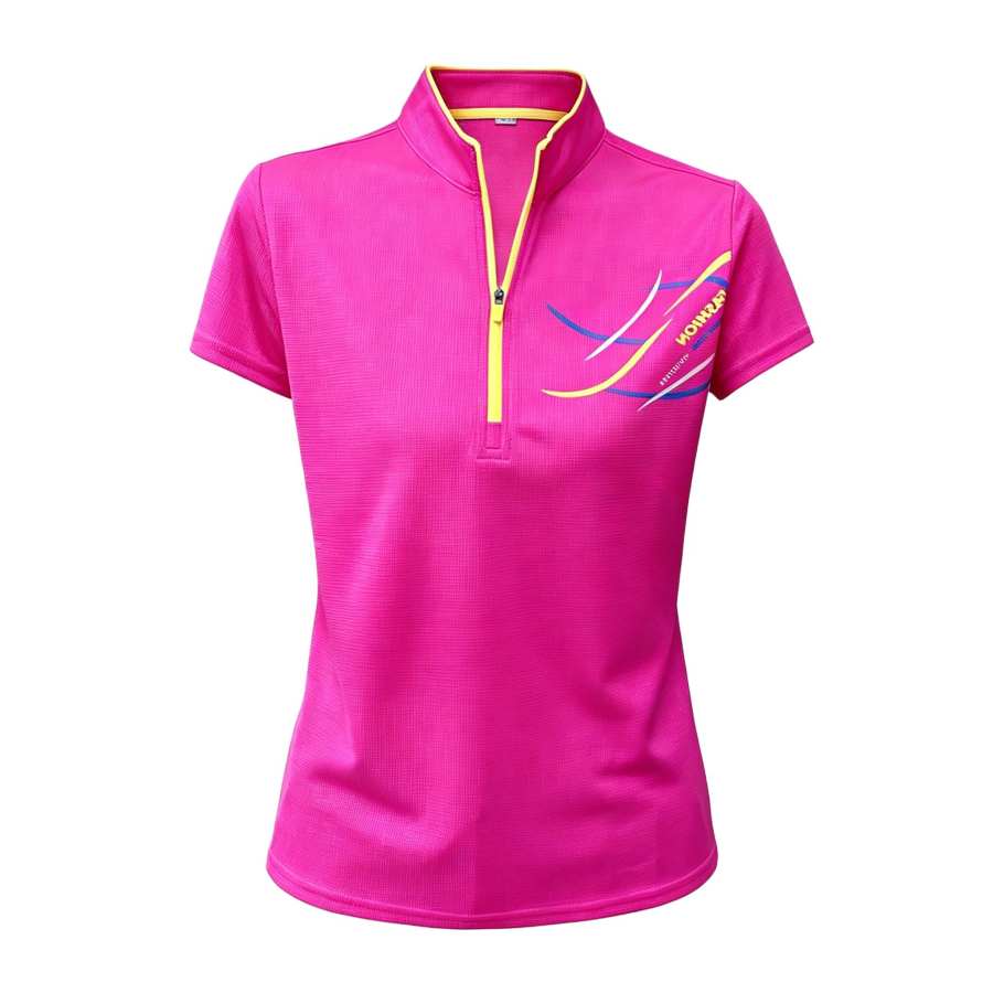 Sugarfunk Yoga T Shirts Women's Stand Collar Thin Straight Fit