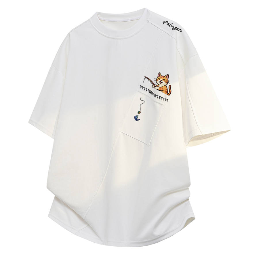 PAL ONGACO T Shirts Unisex Crew Neck Moderate Straight Fit