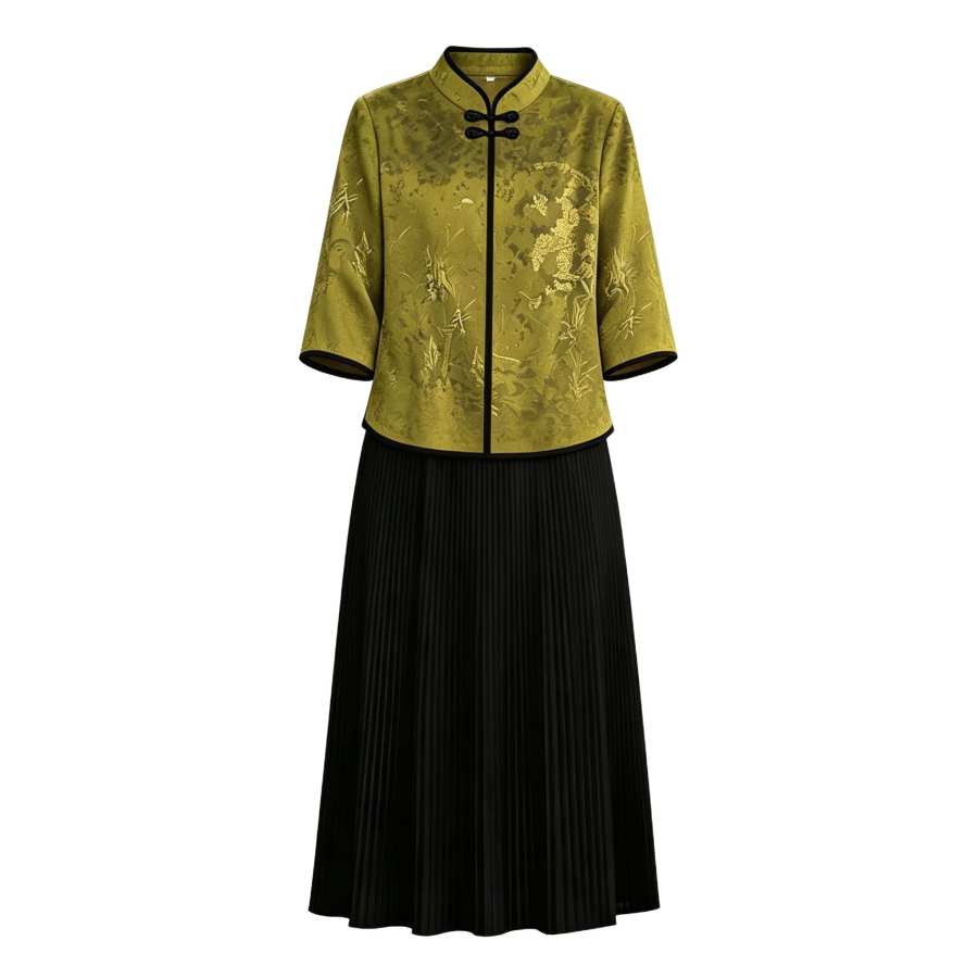 Sugarfunk Casual Suits Women's Cheongsam Collar Moderate