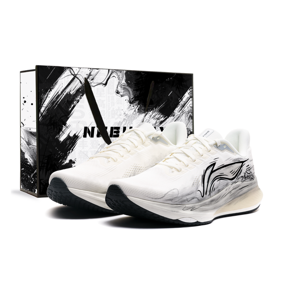 Li-Ning Li Ning Red Hare 9 Running Shoes Men's Low Top Black/Gray