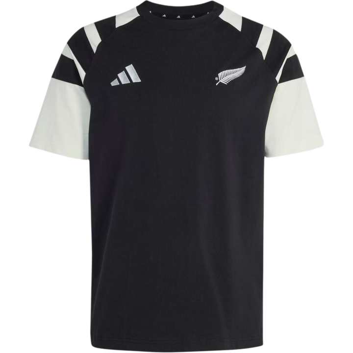 Adidas Adidas T Shirts Men's Black/Ecru Crew Neck Moderate