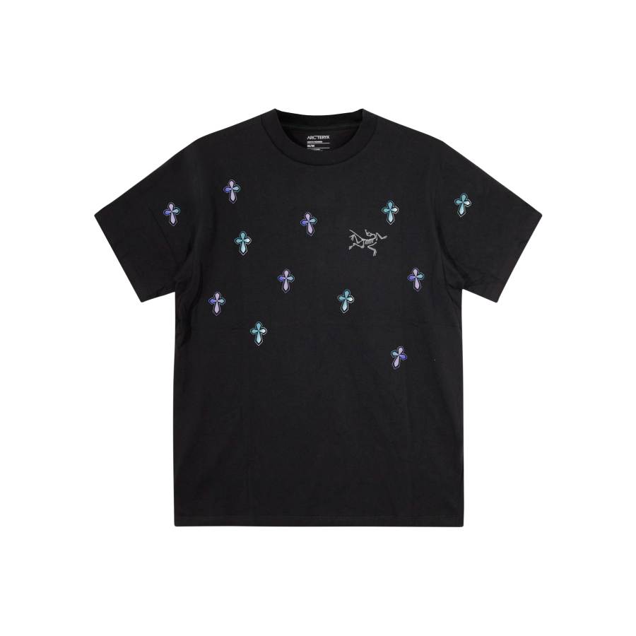 Arcteryx KRAGG T Shirts Unisex Black/Black Crew Neck Moderate