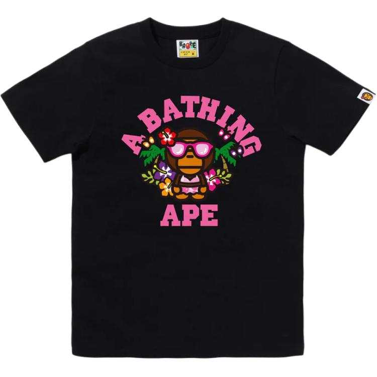 A BATHING APE Baby Lisa T Shirts Women's Crew Neck Moderate Other