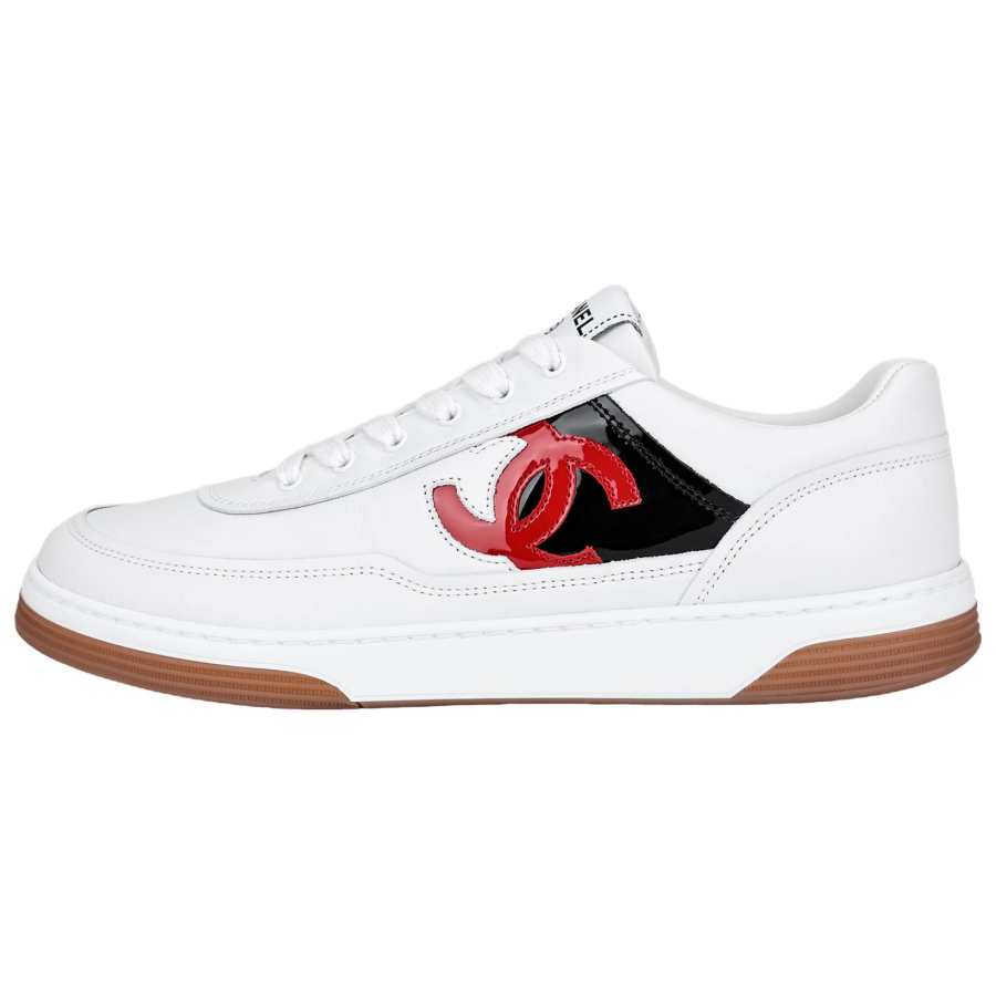 CHANEL Casual Shoes Women's Low Top White