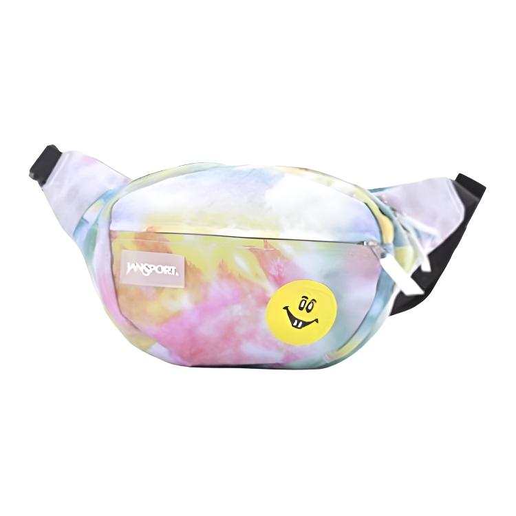 JanSport Polyester Shoulder Bag, Sling Bag, Fanny Pack Small Women's Multicolor