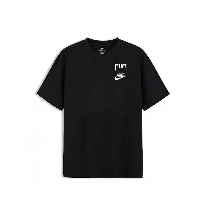Nike Nike Sportswear Tech Fleece T Shirts Men's Black Cat Crew Neck Moderate Other