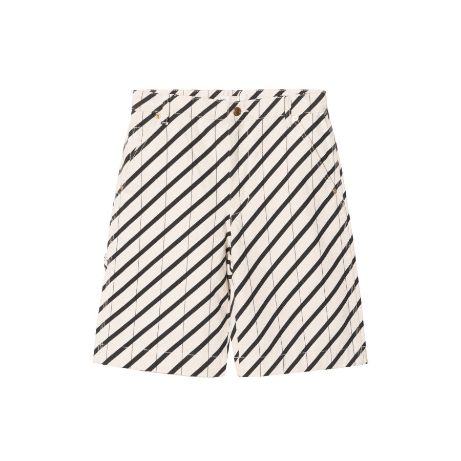 TORY BURCH Casual Shorts Women's Blue White